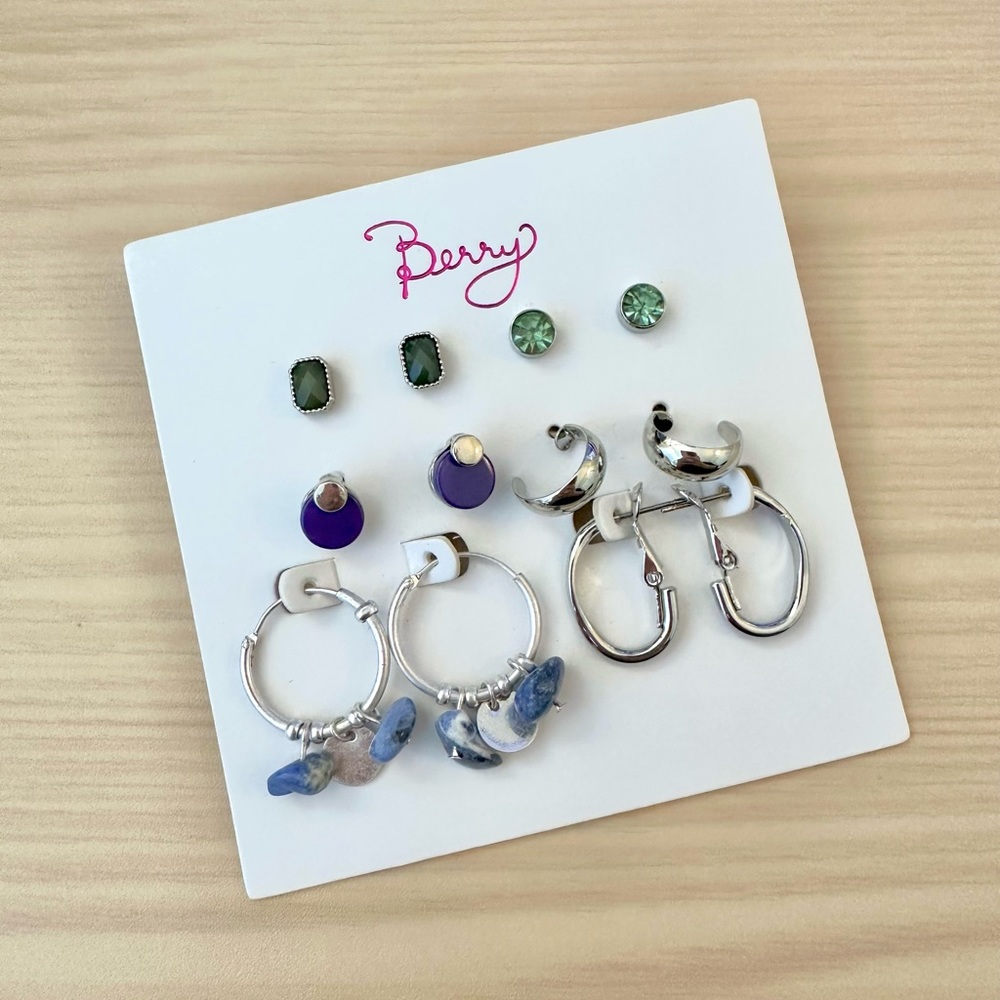 Berry Jewelry - 6 Set Earrings